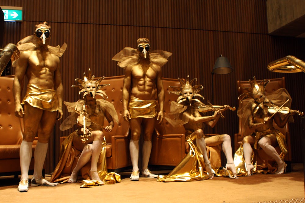 Ivy Bar Venetian Masquerade Promotional Models - Human Statues