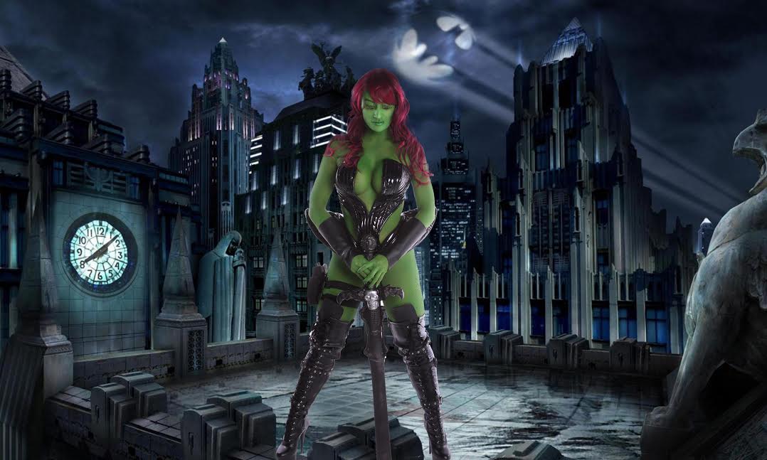 Gamora - Bodypainting - Human Statues Bodyart