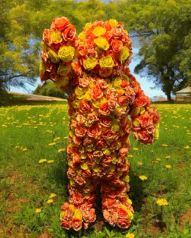 #rosehedge #rosehumanstatue