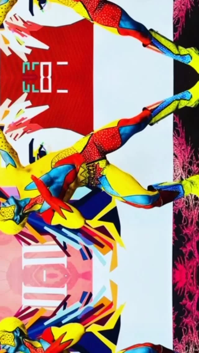 @skii @sasha_bela_acrobat @humanstatuebodyart #popart #bodyart